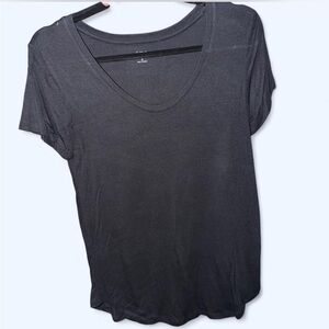 a.n.a Black Short Sleeve Tee